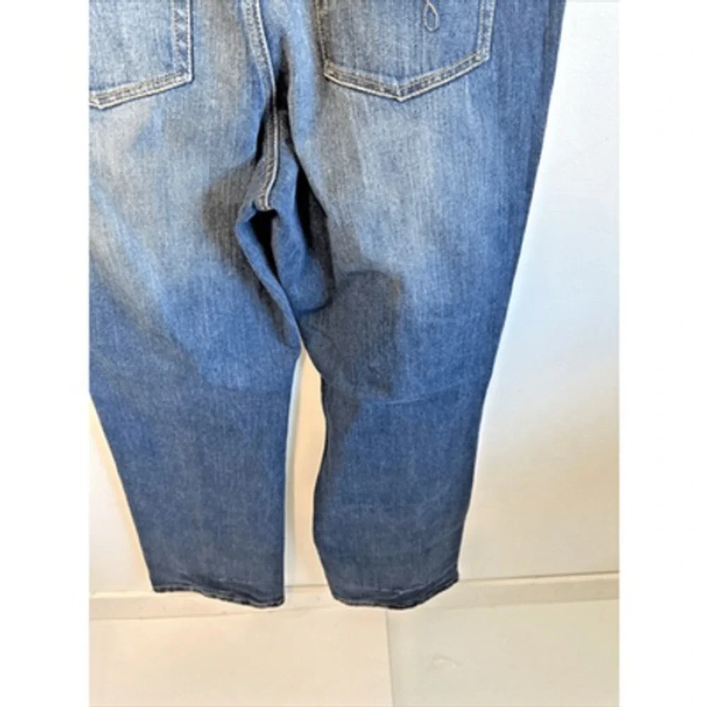 Venezia By Lane Bryant Wide Straight Leg Denim Jeans Women's Size‎ 18 - Picture 10 of 16